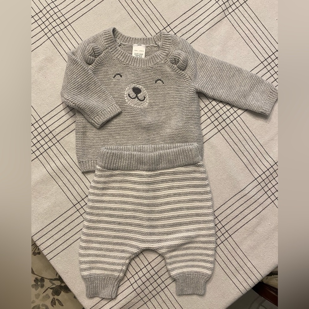Carter’s Just One You Knit Bear Outfit